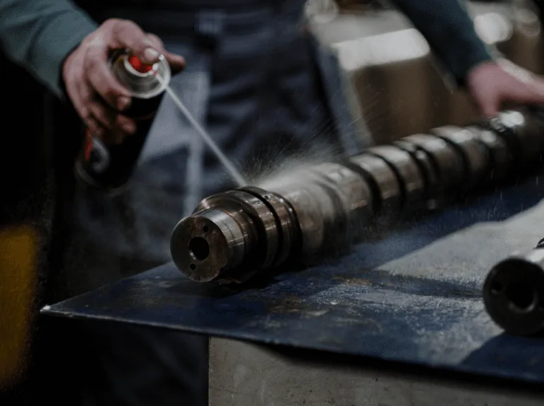 Reinigung und Entfettung von Metallteilen mit Sprühverfahren
